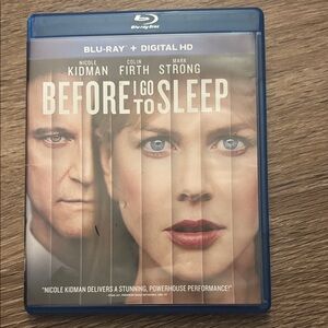 Before I Go to Sleep Blu-ray 
Nicole Kidman &  Colin Firth & Mark Strong